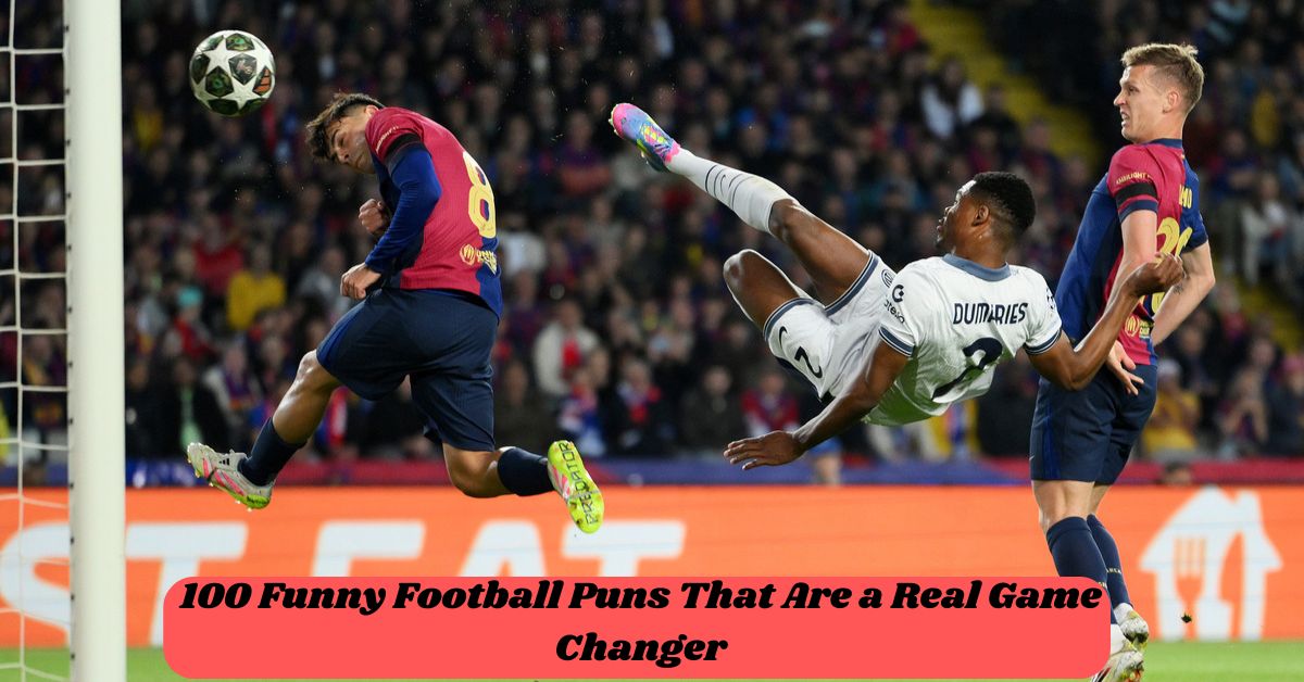 100 Funny Football Puns That Are a Real Game Changer