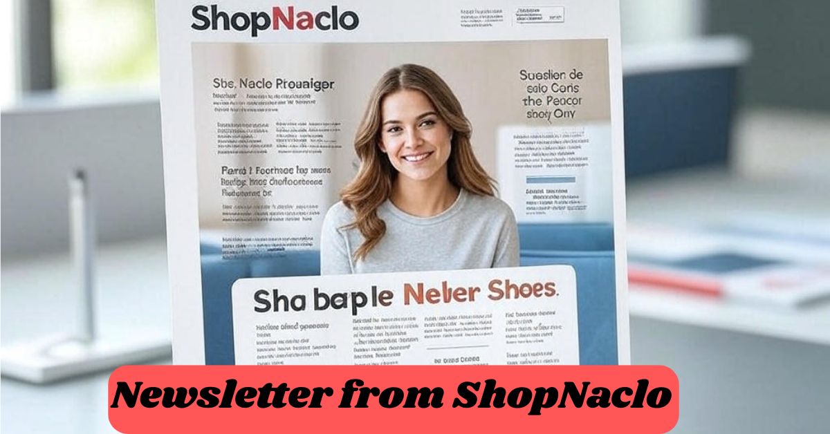 Newsletter from ShopNaclo