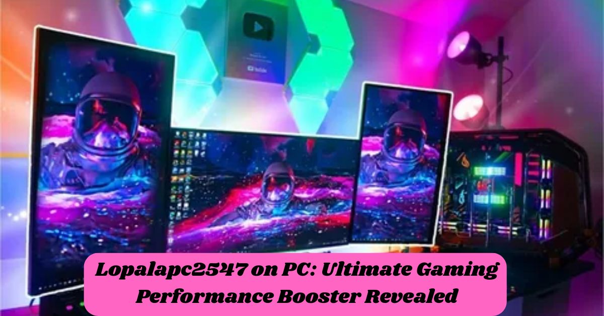 Lopalapc2547 on PC: Ultimate Gaming Performance Booster Revealed