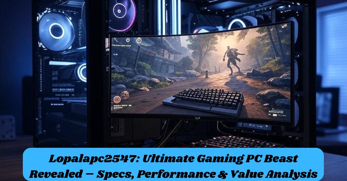 Lopalapc2547: Ultimate Gaming PC Beast Revealed – Specs, Performance & Value Analysis